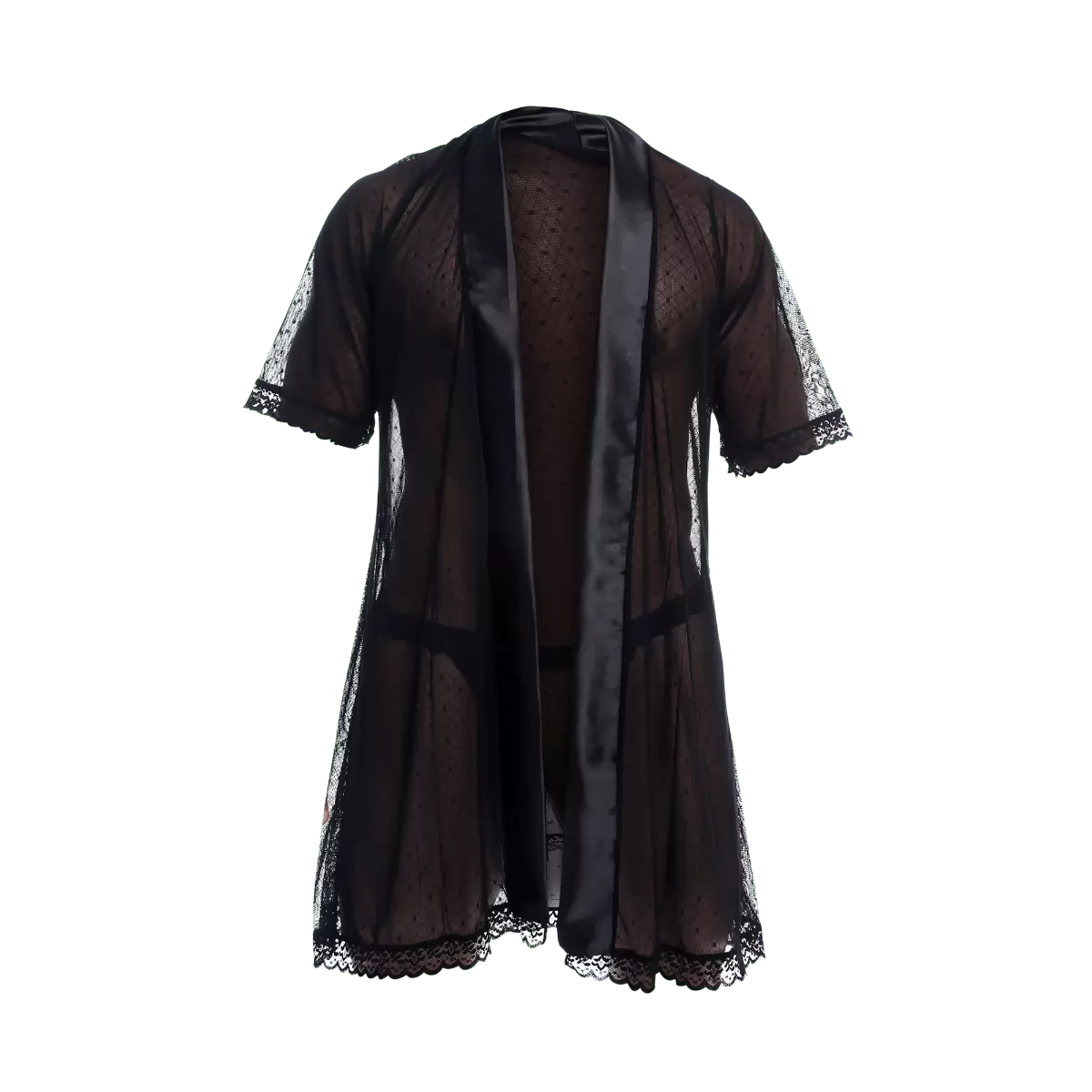 Ensemble peignoir et string Mob Sultry