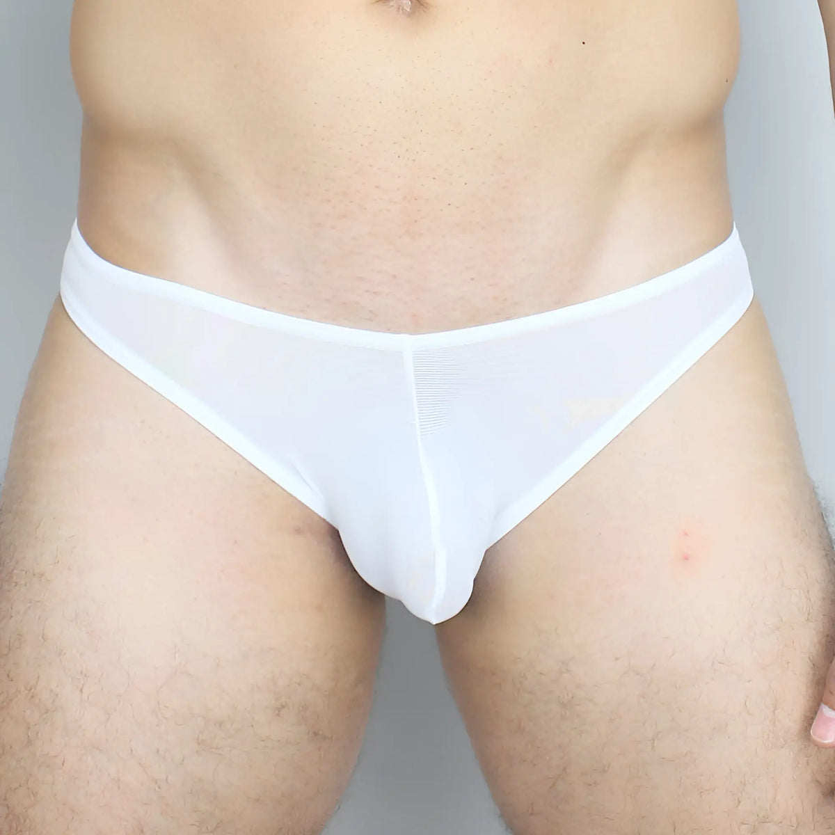 White sheer mesh briefs mckillop gkus gravity bikini ultra mesh with smooth form-fitting design