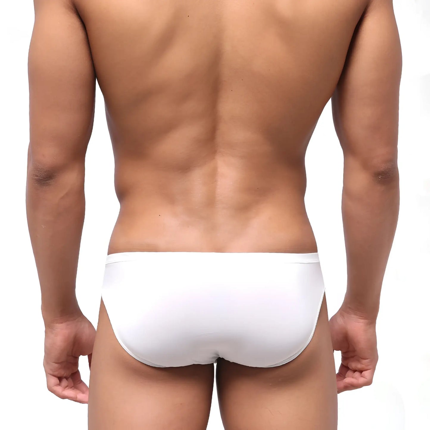 MetroMaleWear highcut hip brief white 5103-00 smooth form-fitting white briefs with comfortable fabric