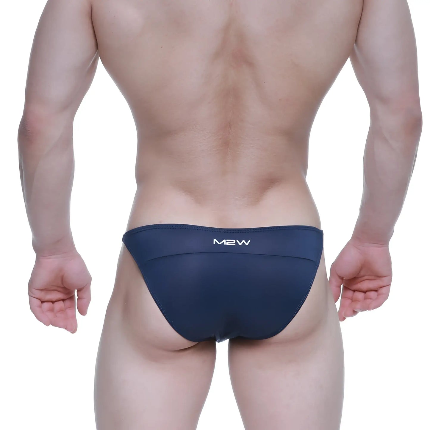 Navy blue mew brand swim trunks metro malewear prodigy bikini dark blue 6504-28 featuring lightweight quick-dry fabric