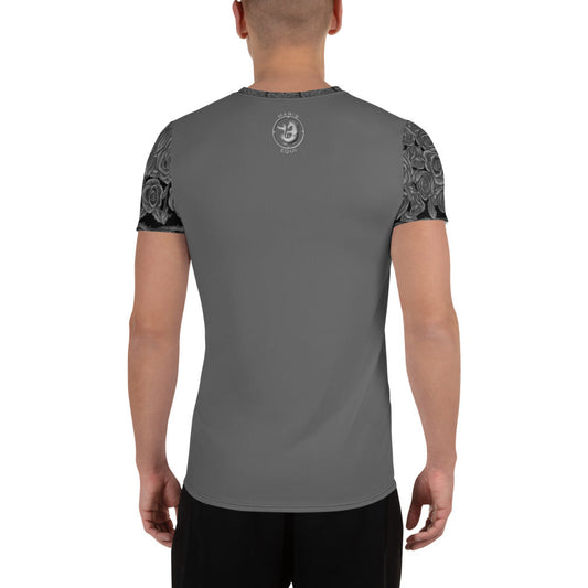 Maris Equi Black Rose Men's Sport Shirt