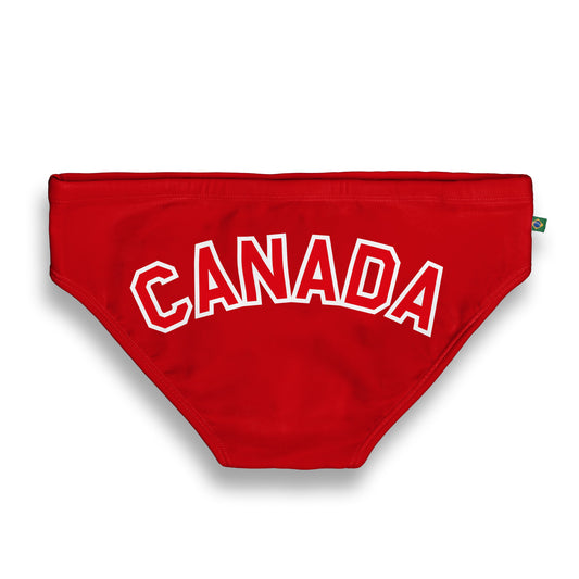 CA-RIO-CA TEAM CANADA Flag Print Sunga