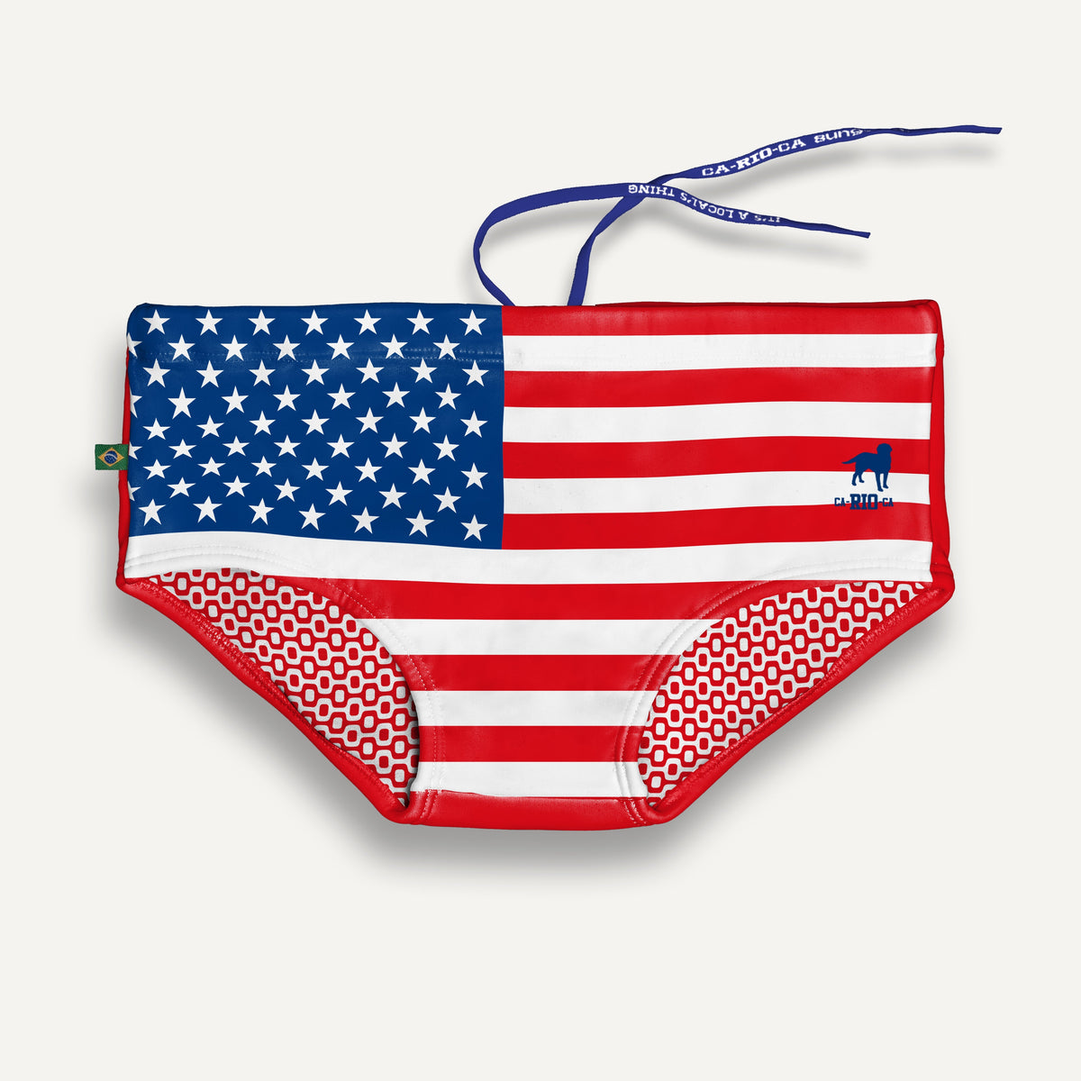 CA-RIO-CA TEAM USA Flag Print Sunga