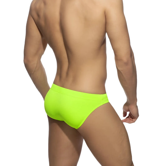 Neon swim bikini bright neon green swim trunks designed for vibrant beach and pool use
