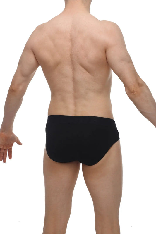 Black briefs petitq brief bertran modal in soft modal fabric for comfortable everyday wear