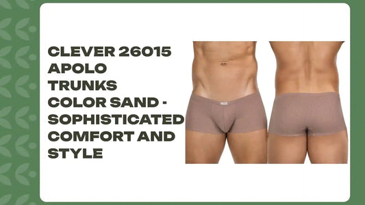 Clever 26015 Apolo Trunks Color Sand - Sophisticated Comfort and Style by@Outfy