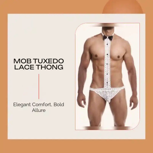 MOB Tuxedo Lace Thong by@Outfy
