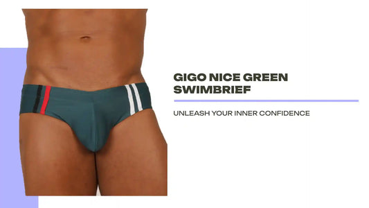 Gigo Nice Green Swimbrief by@Outfy