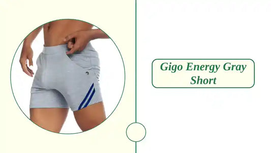 Gigo Energy Gray Short by@Outfy