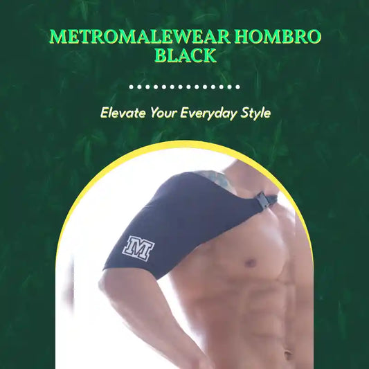 MetroMaleWear HOMBRO BLACK by@Outfy