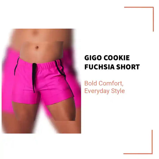 Gigo Cookie Fuchsia Short by@Outfy