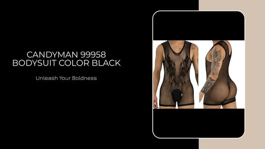 CandyMan 99958 Bodysuit Color Black by@Outfy