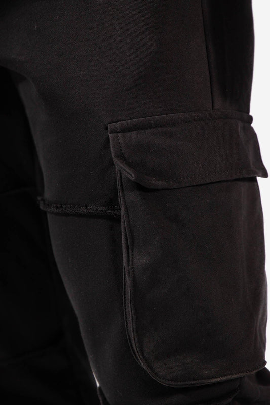 Jed North Men's Renegade Cargo Joggers - Black
