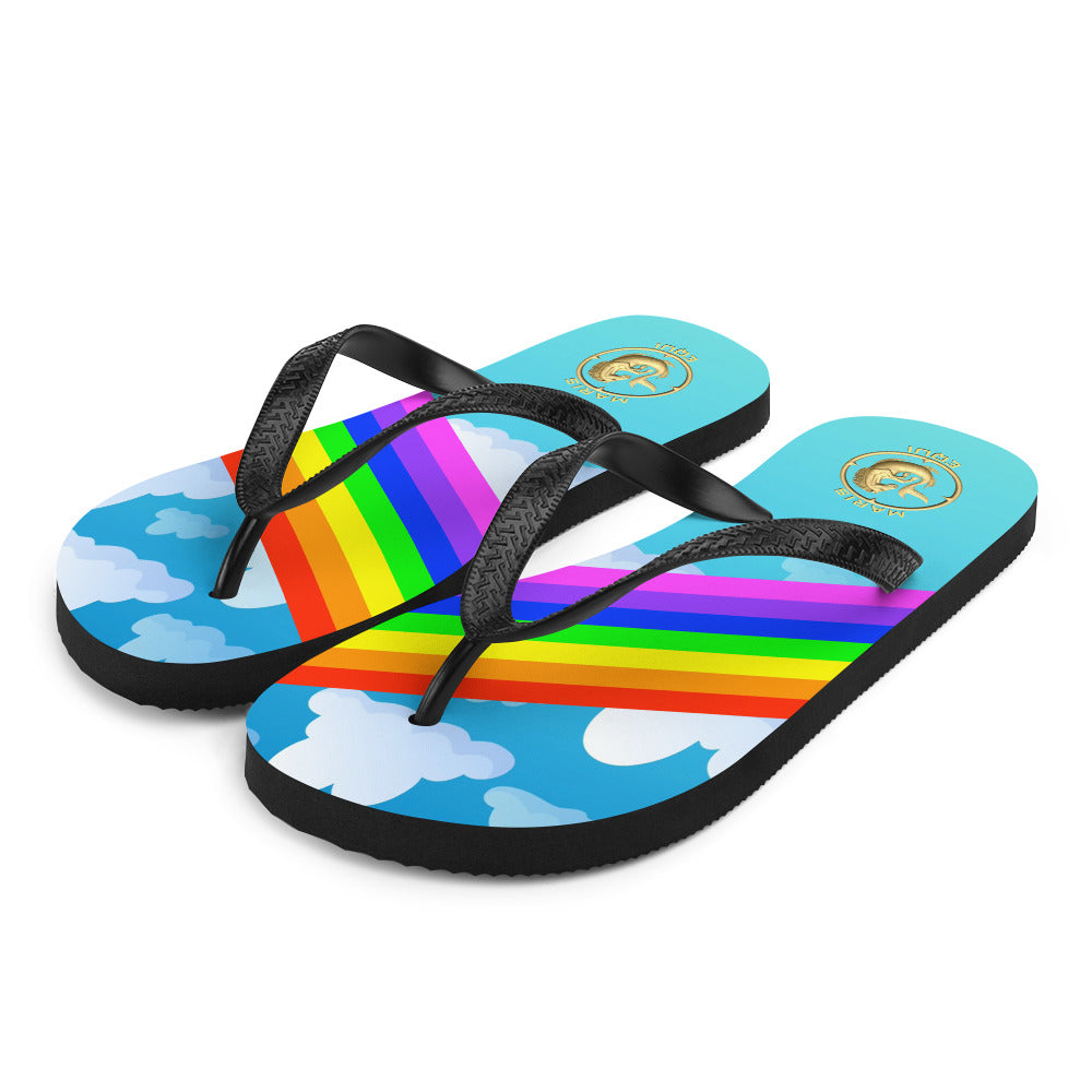 Maris Equi Men's Rainbow Flip-Flops