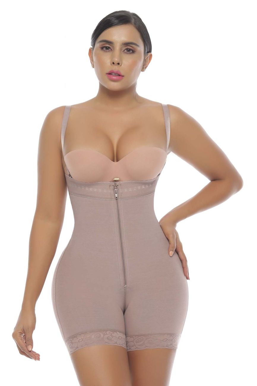 365me Shapewear G003 Control Bodysuits Emma Color Beige