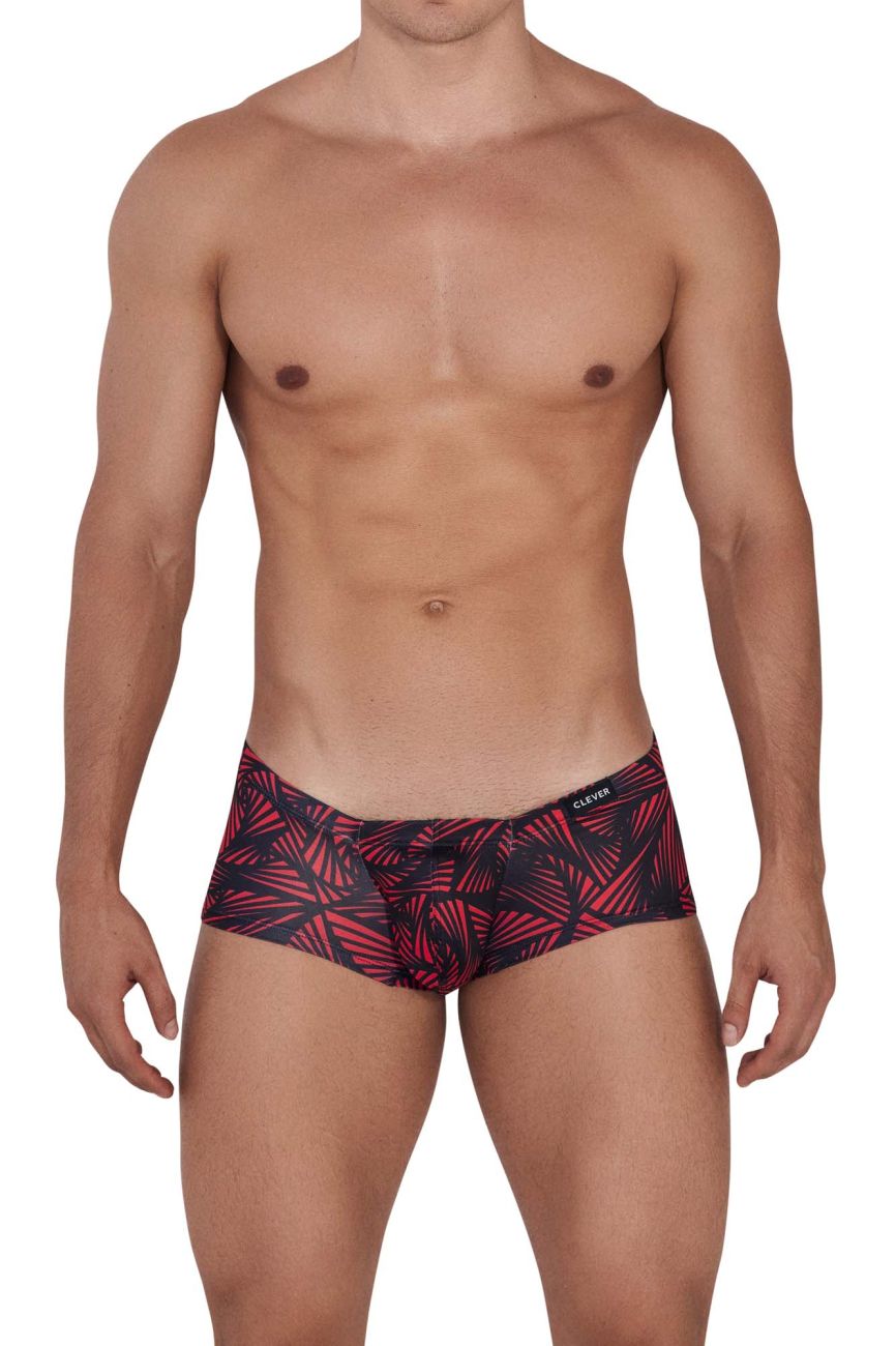 Discover Style and Comfort with Clever 1413 Flow Trunks Color Red