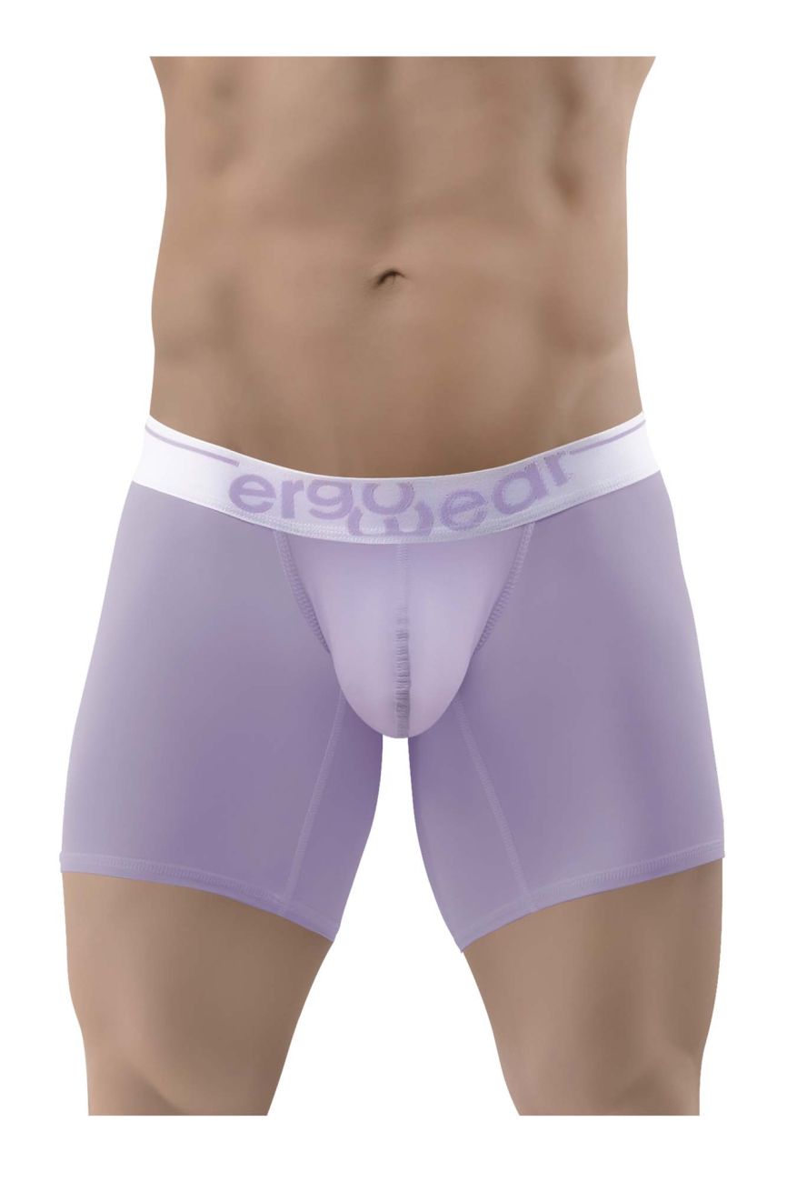 Discover the Comfort and Style of ErgoWear EW1306 MAX SE Boxer Briefs in Color Lilac