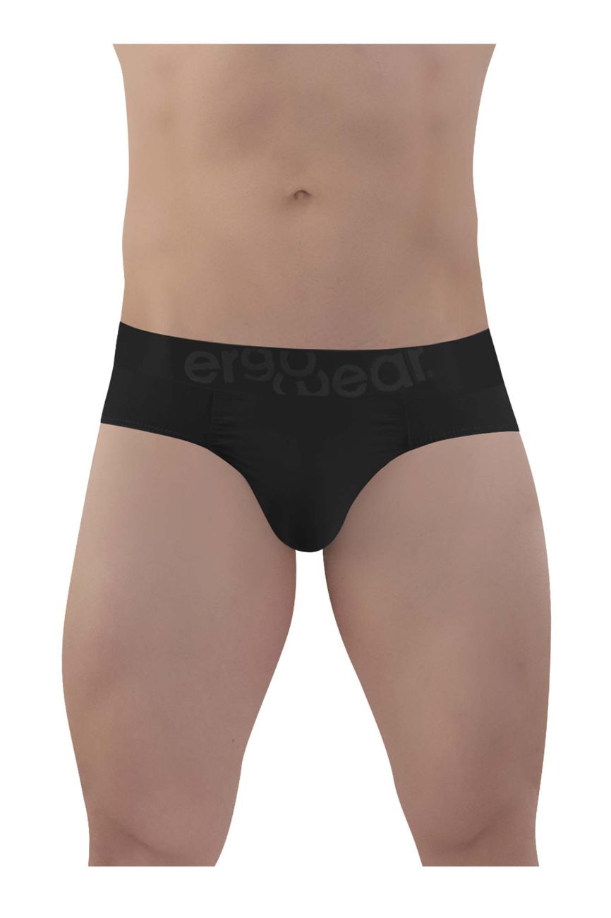 Discover the Comfort and Style of ErgoWear EW1406 FEEL XX Briefs in Black