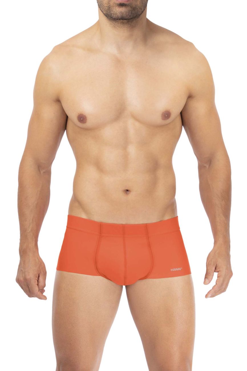 HAWAI 42308 Microfiber Trunks Color Orange: Sleek and Stylish Underwear