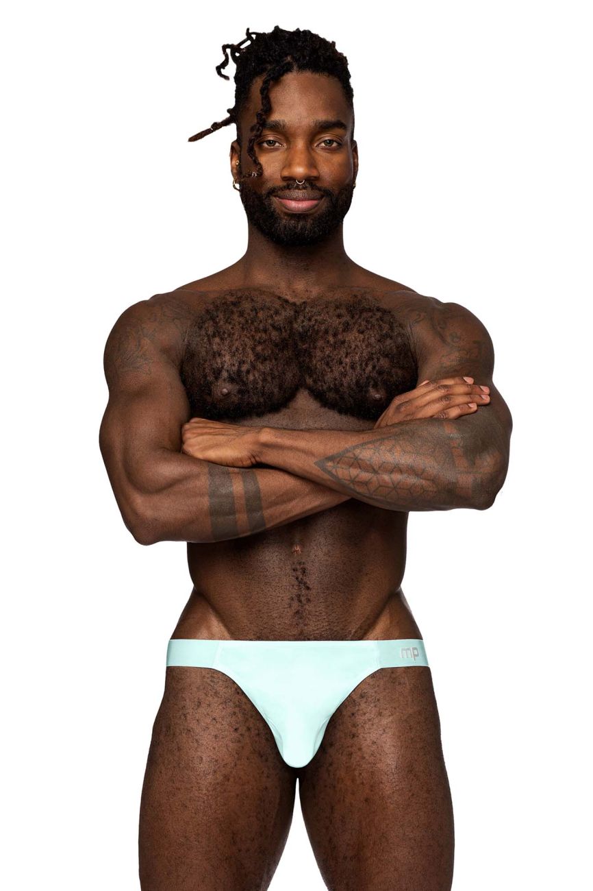 Male Power 462-281 Easy Breezy Thong Sleeve Color Aqua: Comfort and Style Combined