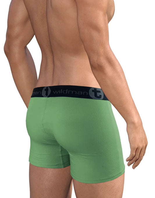 Introducing the Big Boy Pouch 5" Inseam Boxer Brief Green