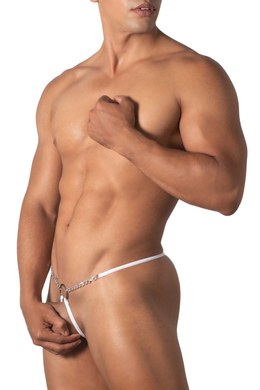 Roger Smuth RS081 Thongs Color White: The Perfect Blend of Style and Comfort