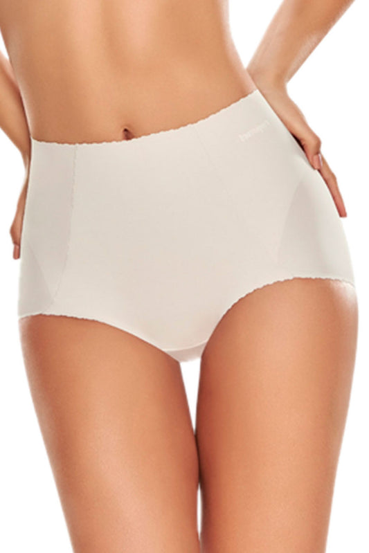 TrueShapers 1274 High-Waist Comfy Control Panty Color Beige