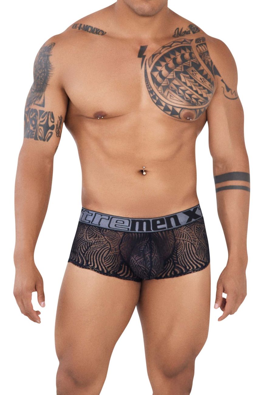 Xtremen 91123 Lace Briefs Color Black: The Perfect Blend of Style and Comfort