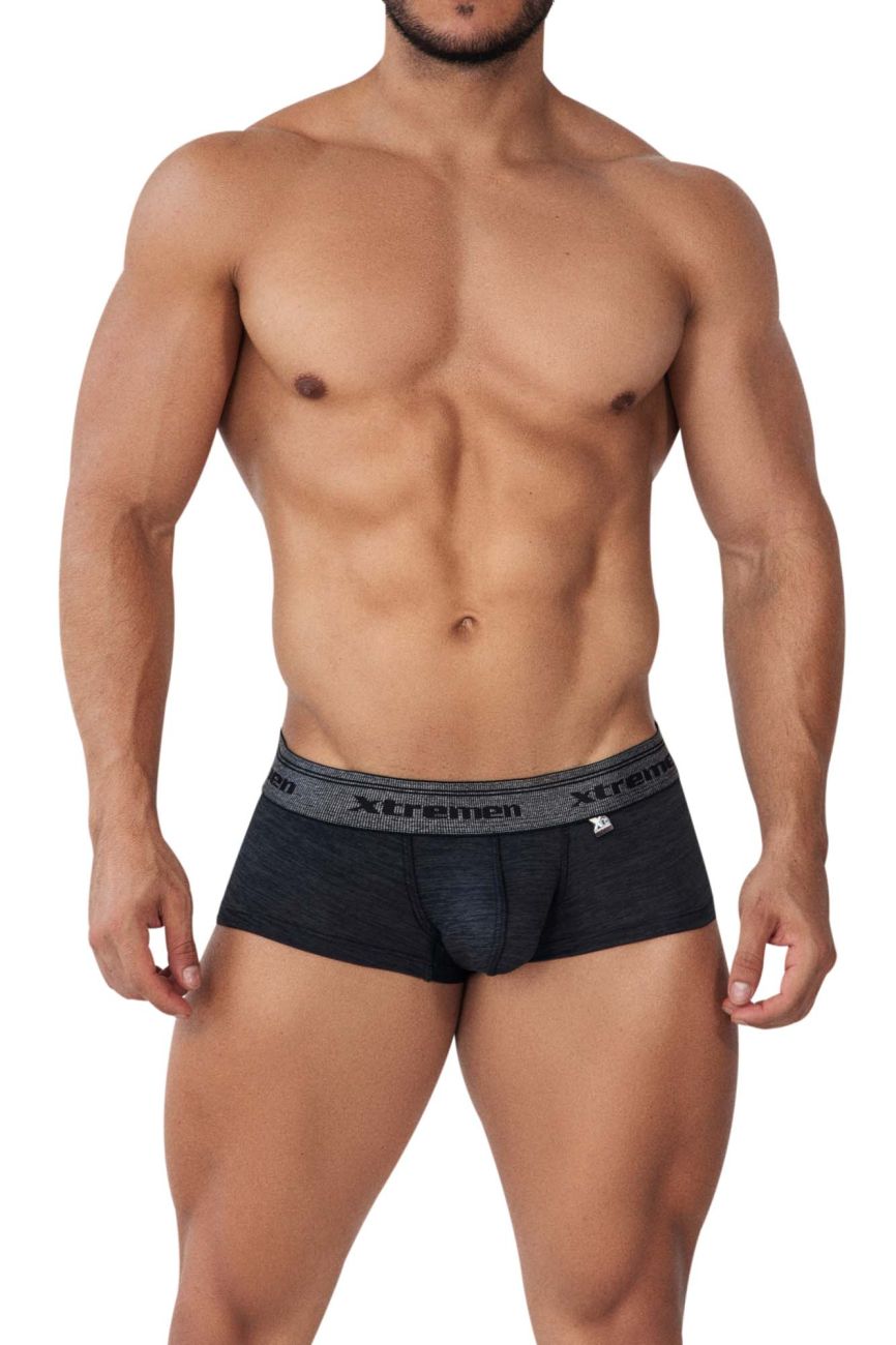 Xtremen 91162 Morelo Trunks Color Black: Sleek and Comfortable Underwear