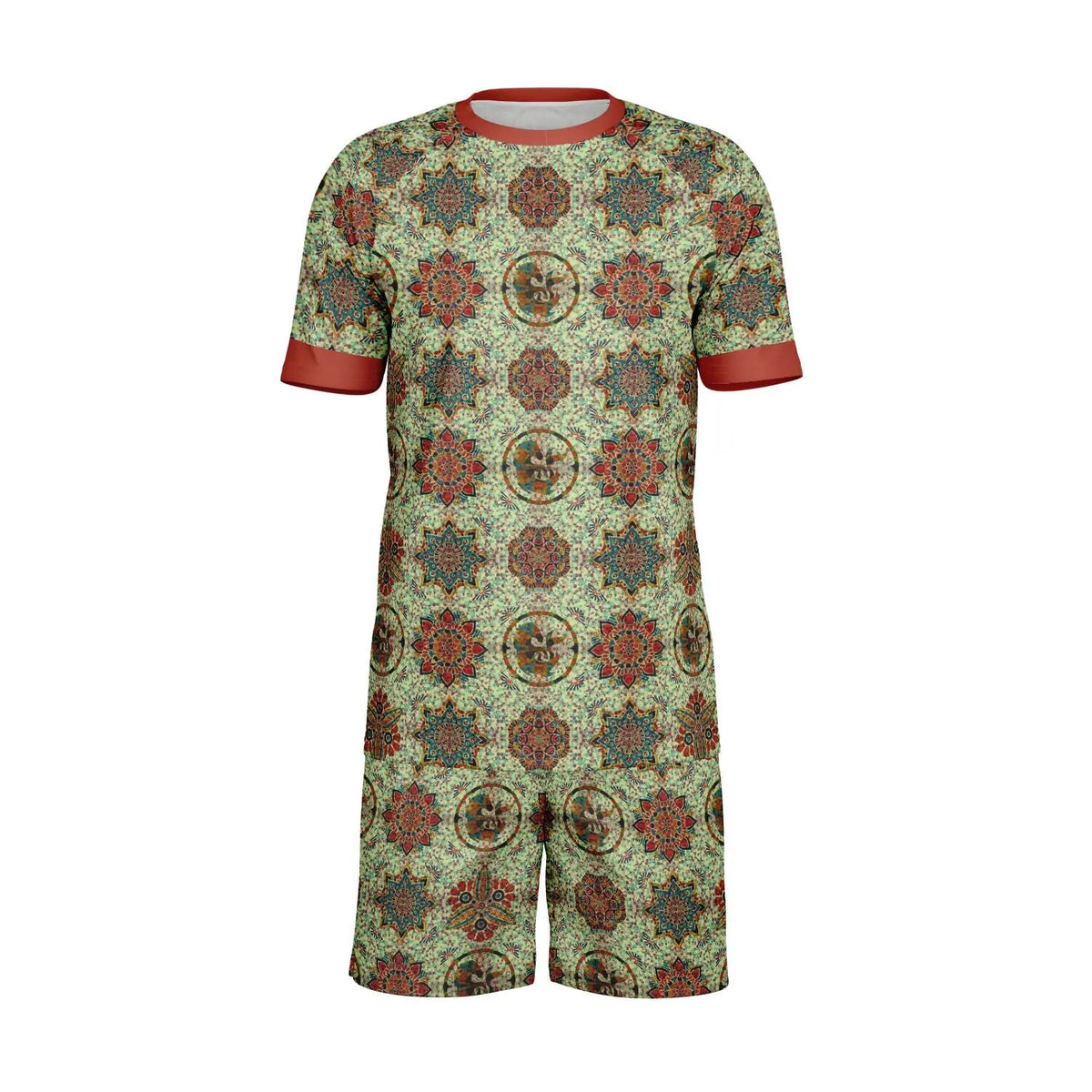 Maris Equi Mosaic Print Shorts and Top Set For Men