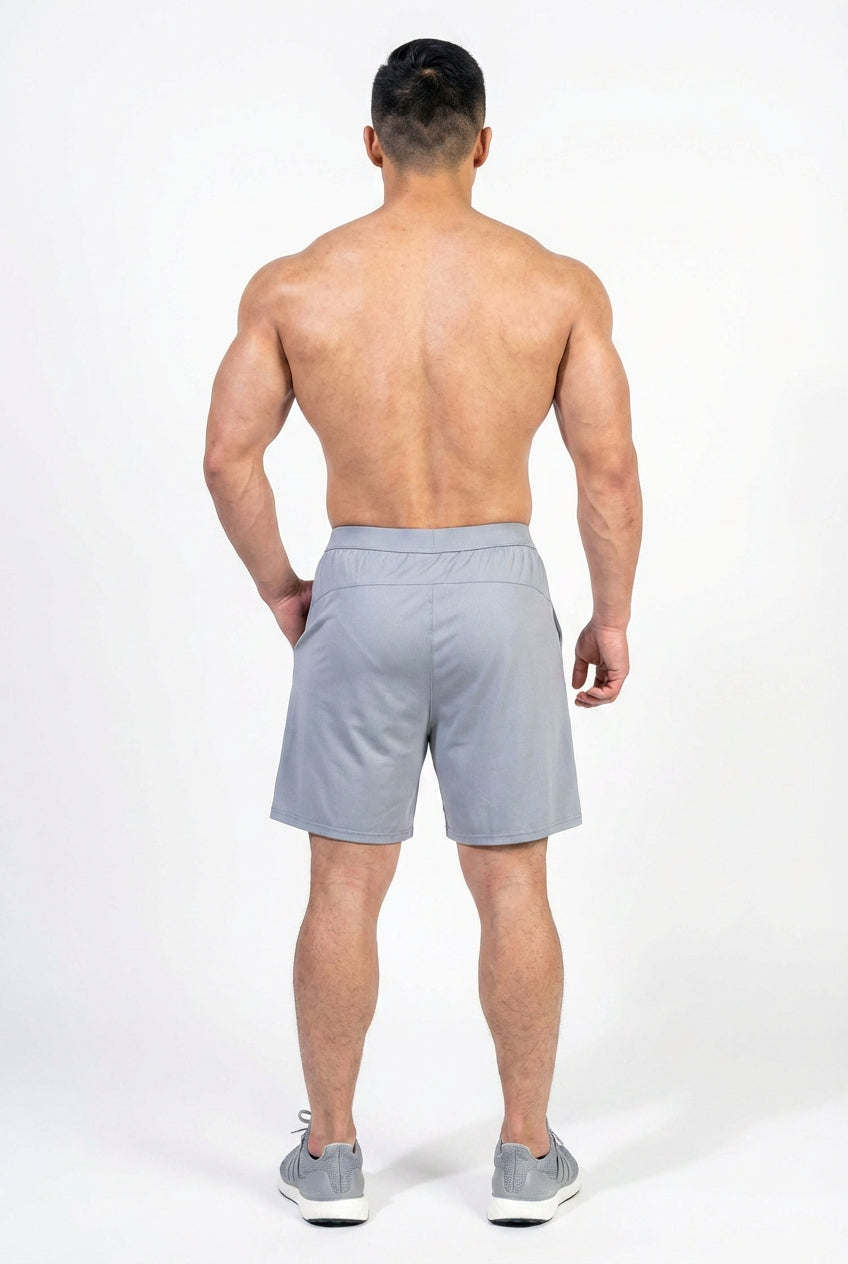Jed North Men's Performance Air-Tech Athletic Shorts - Gray