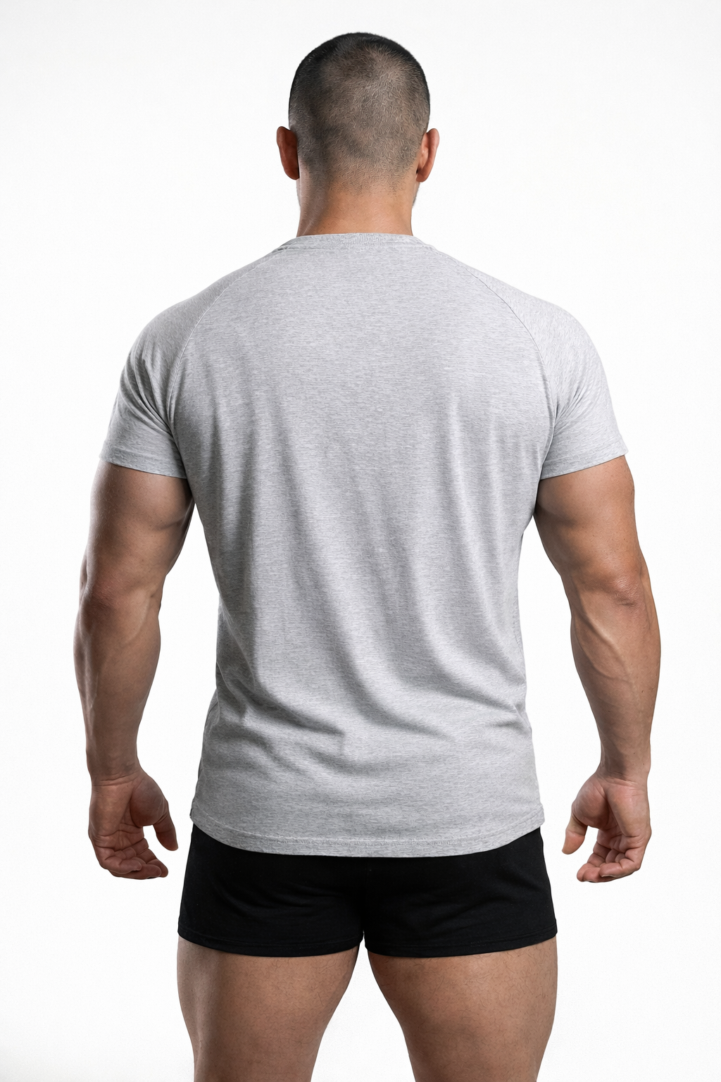 Jed North Men's Titan 2.0 Muscle-Fit T-Shirt - Heather Gray