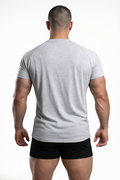 Jed North Men's Titan 2.0 Muscle-Fit T-Shirt - Heather Gray