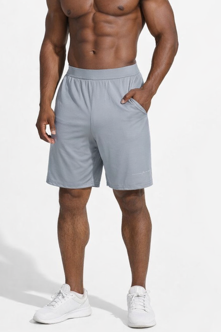 Jed North Men's Performance Air-Tech Athletic Shorts - Gray
