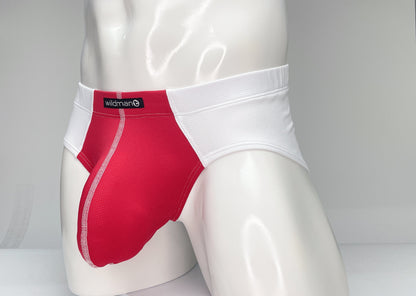 WildmanT Mesh-Slip Weiß und Rot