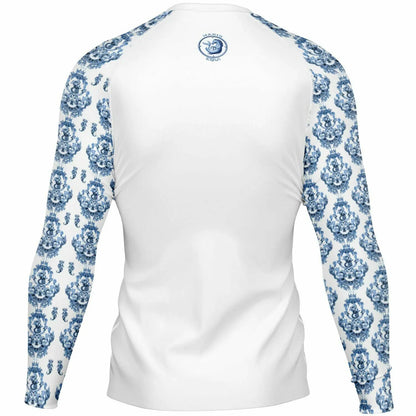 Maris Equi Men's Blue Baroque Rashguard