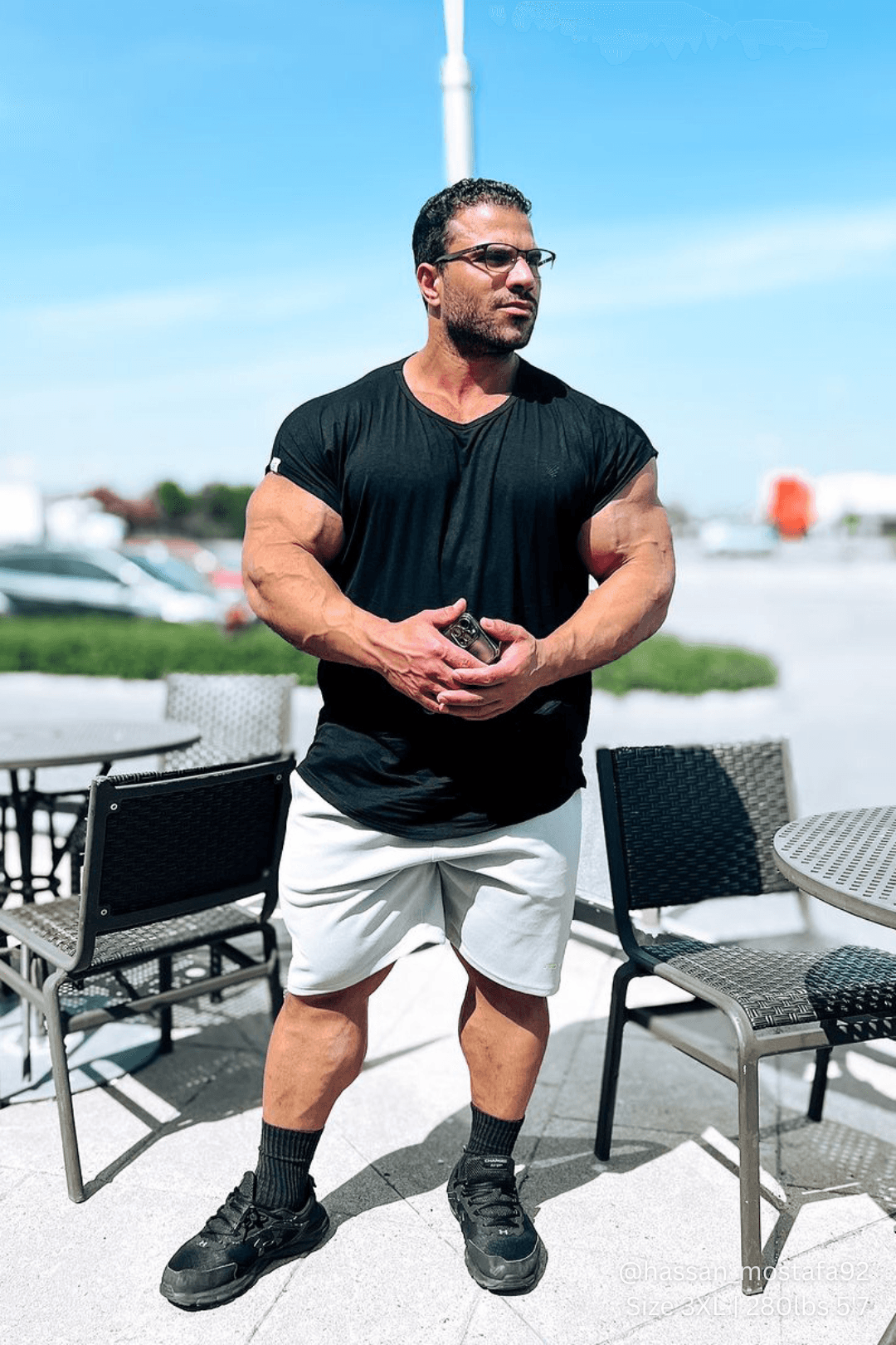 Jed North Men's Evolve Cap Sleeve Muscle T-Shirt 2.0 - Black
