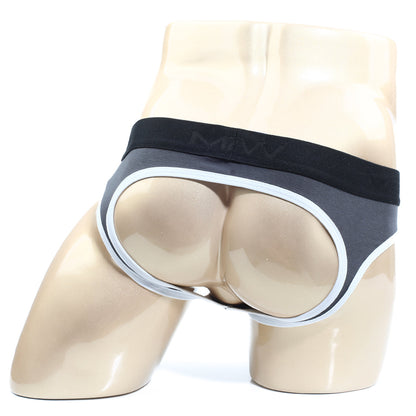 Black and white athletic briefs metro male wear perfect scene jock strap with sleek modern design and supportive fit