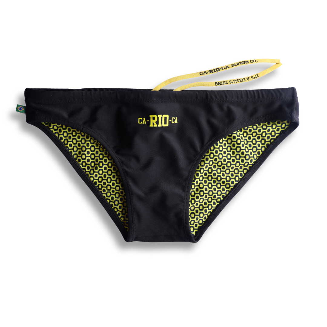 CA-RIO-CA LOGO SWIM Bikini - Herren Badehose Sunga - Strandmode für Herren