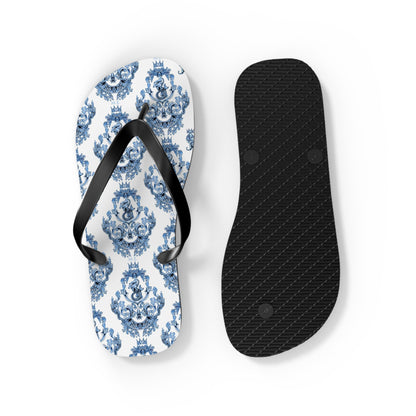 Maris Equi Men's Blue Baroque Flip-Flops