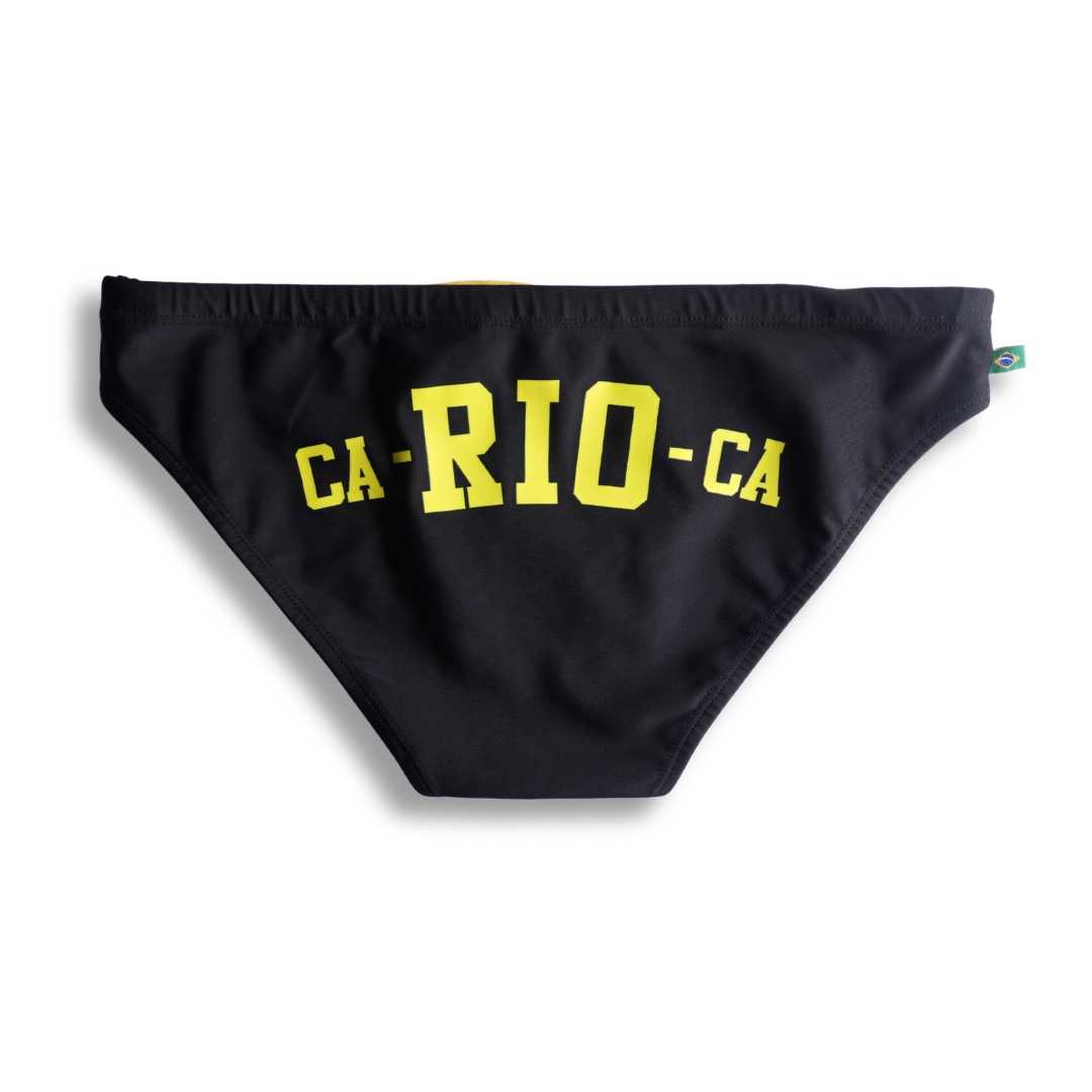 CA-RIO-CA LOGO SWIM Bikini - Herren Badehose Sunga - Strandmode für Herren