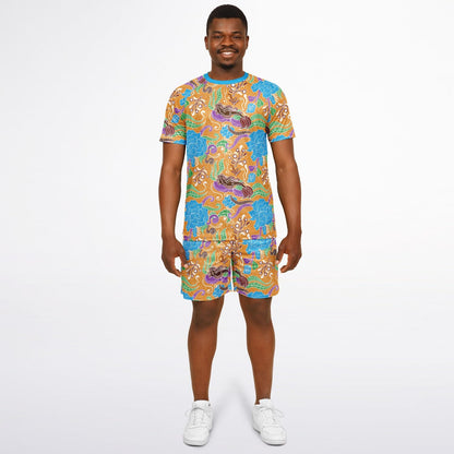 Maris Equi Batik Shorts and Top Set For Men