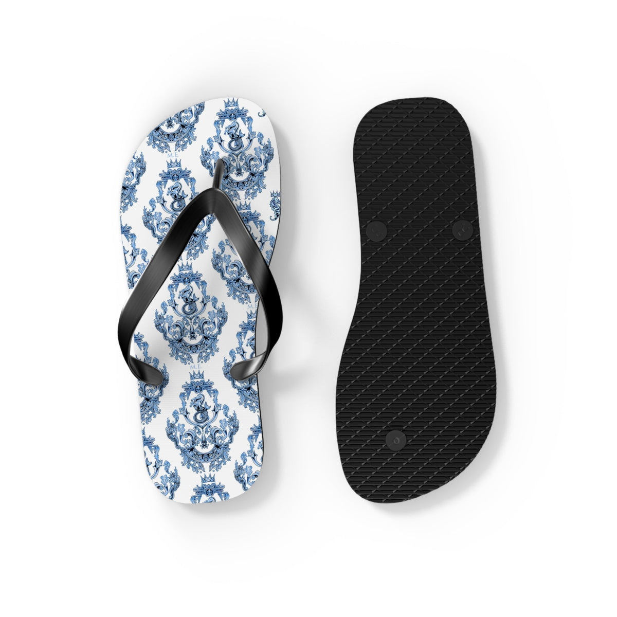 Maris Equi Men's Blue Baroque Flip-Flops