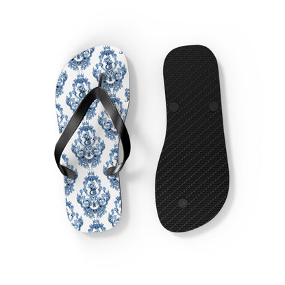 Maris Equi Men's Blue Baroque Flip-Flops