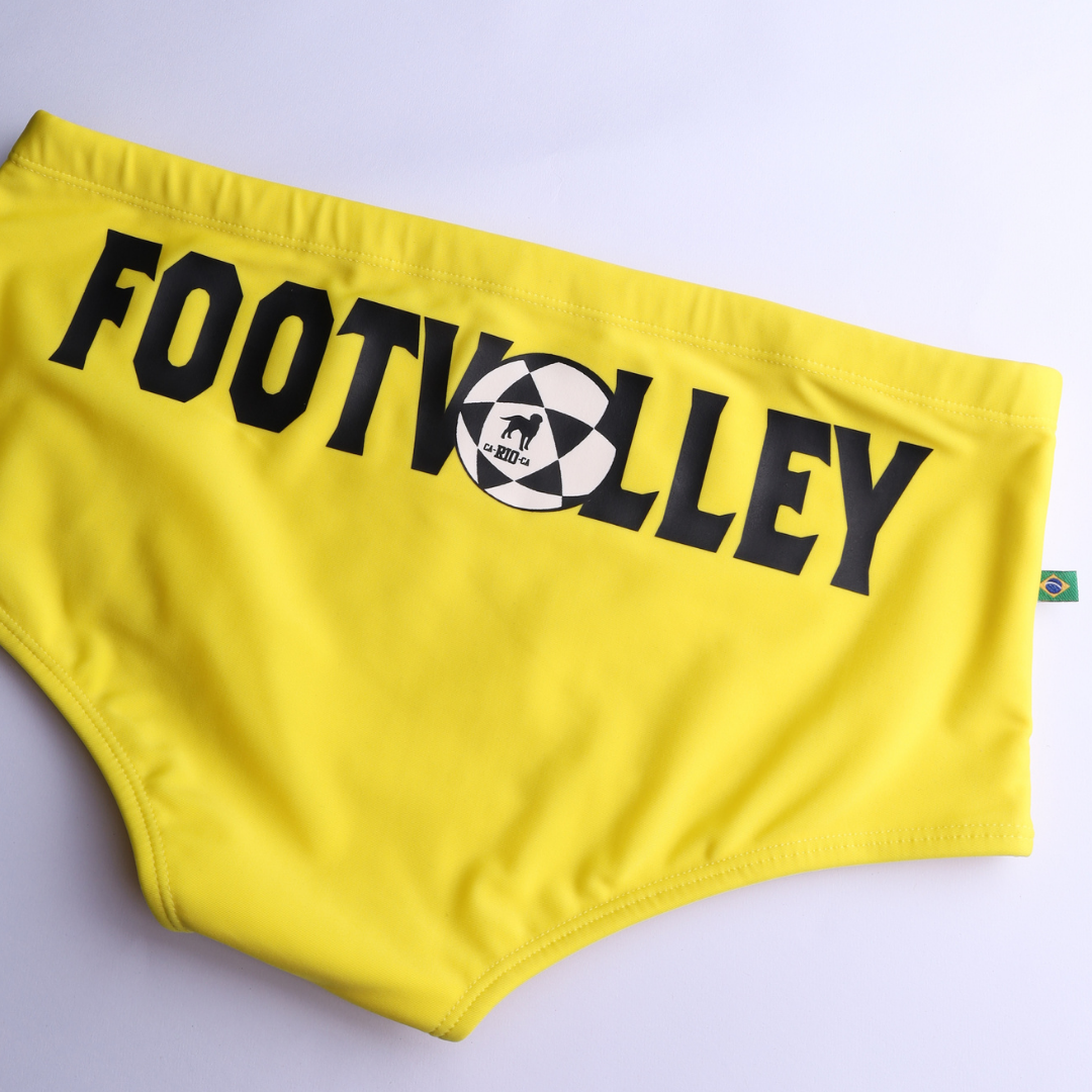 CA-RIO-CA Footvolley Sunga im traditionellen Schnitt - Designer-Bademode für Herren