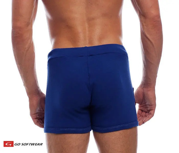 Go Softwear 4641 Herren 9" Sportshorts mit Taschen - Kadettenblau