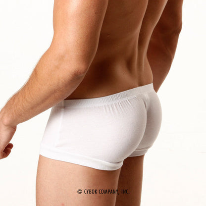MetroMaleWear cotton boxster white briefs with form-fitting design and smooth elastic waistband for comfort