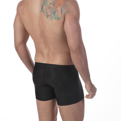 Black briefs MetroMaleWear minimo waistband boxer in smooth form-fitting fabric for comfortable everyday wear