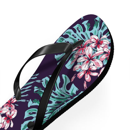 Maris Equi Men's Floral Print Flip-Flops