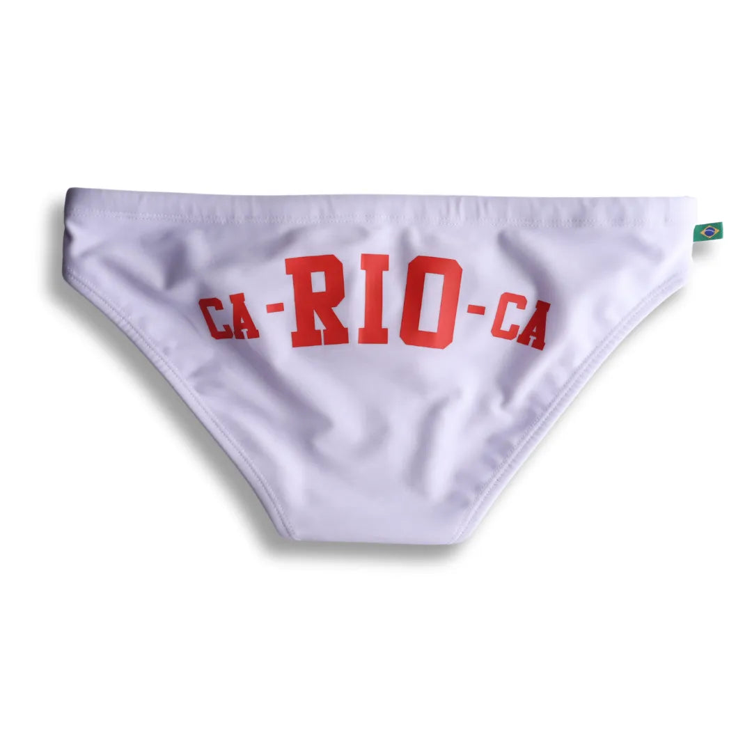 CA-RIO-CA LOGO SWIM Bikini - Herren Badehose Sunga - Strandmode für Herren